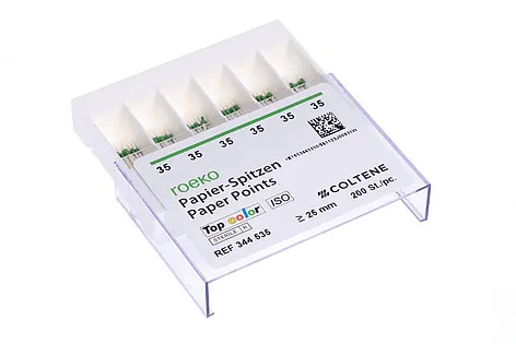Paper Points Top Color ISO 200pcs- Coltene