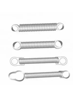 Closed Coil Spring 9mm Medium 10/pk