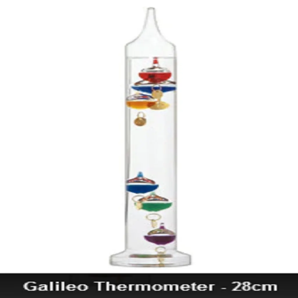 28cm Glass Thermometer | ميزان حرارة زجاجي