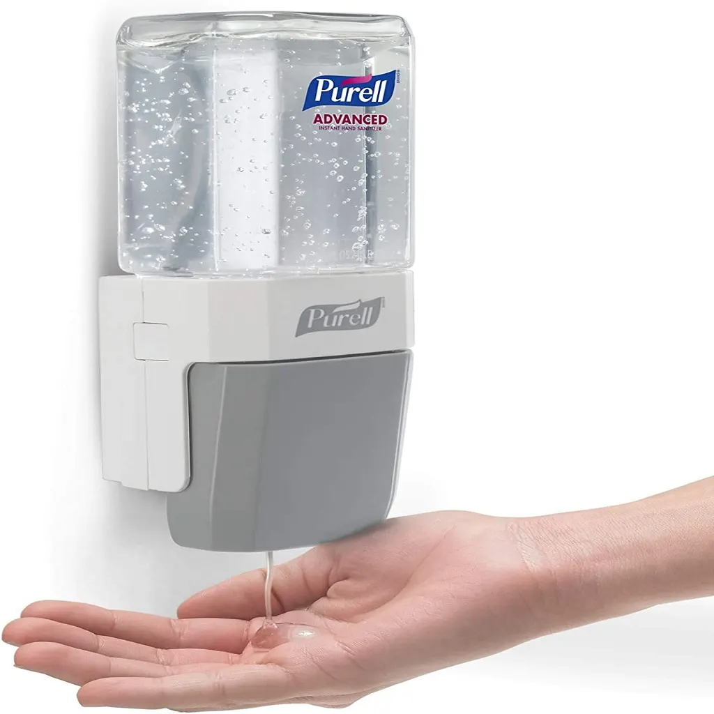 Purell Dispenser + Gel Sanitizer | ماكينة حائط مع جل