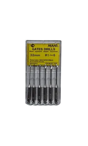 Mani Gates Glidden Drills 32mm 1-6