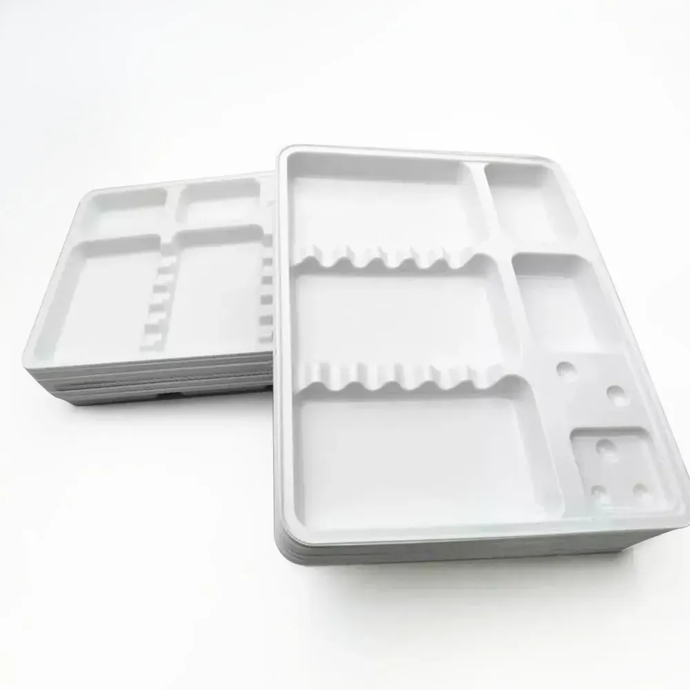 Cotisen Disposable Plastic Tray – 100pcs
