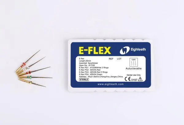 Eighteeth E-Flex Blue Rotary Files