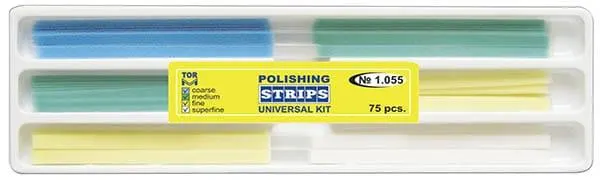 TOR-VM Finishing & Polishing Strips Universal Kit 75pcs