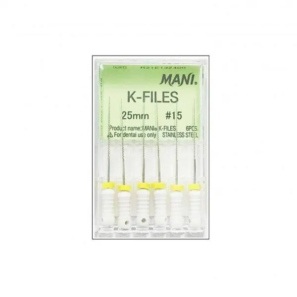 Mani K-Files #15- 25mm