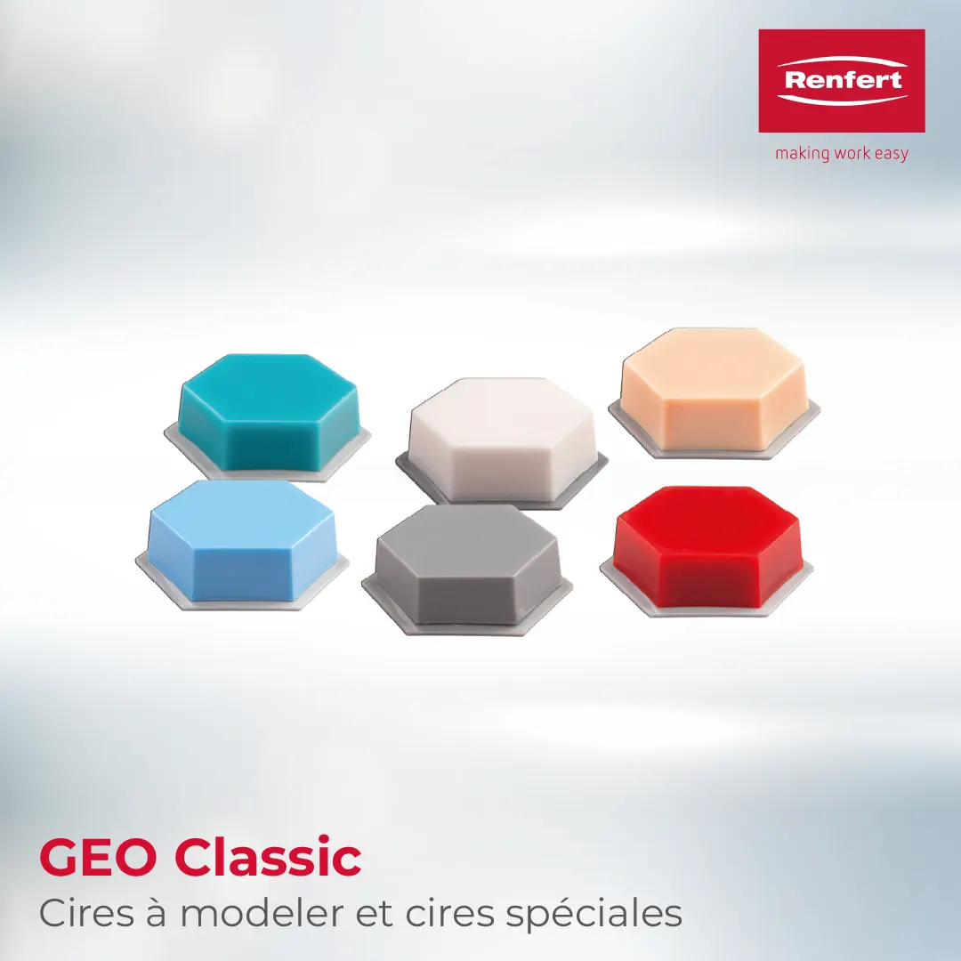 GEO Classic Cires à modeler et cires spéciales Renfert