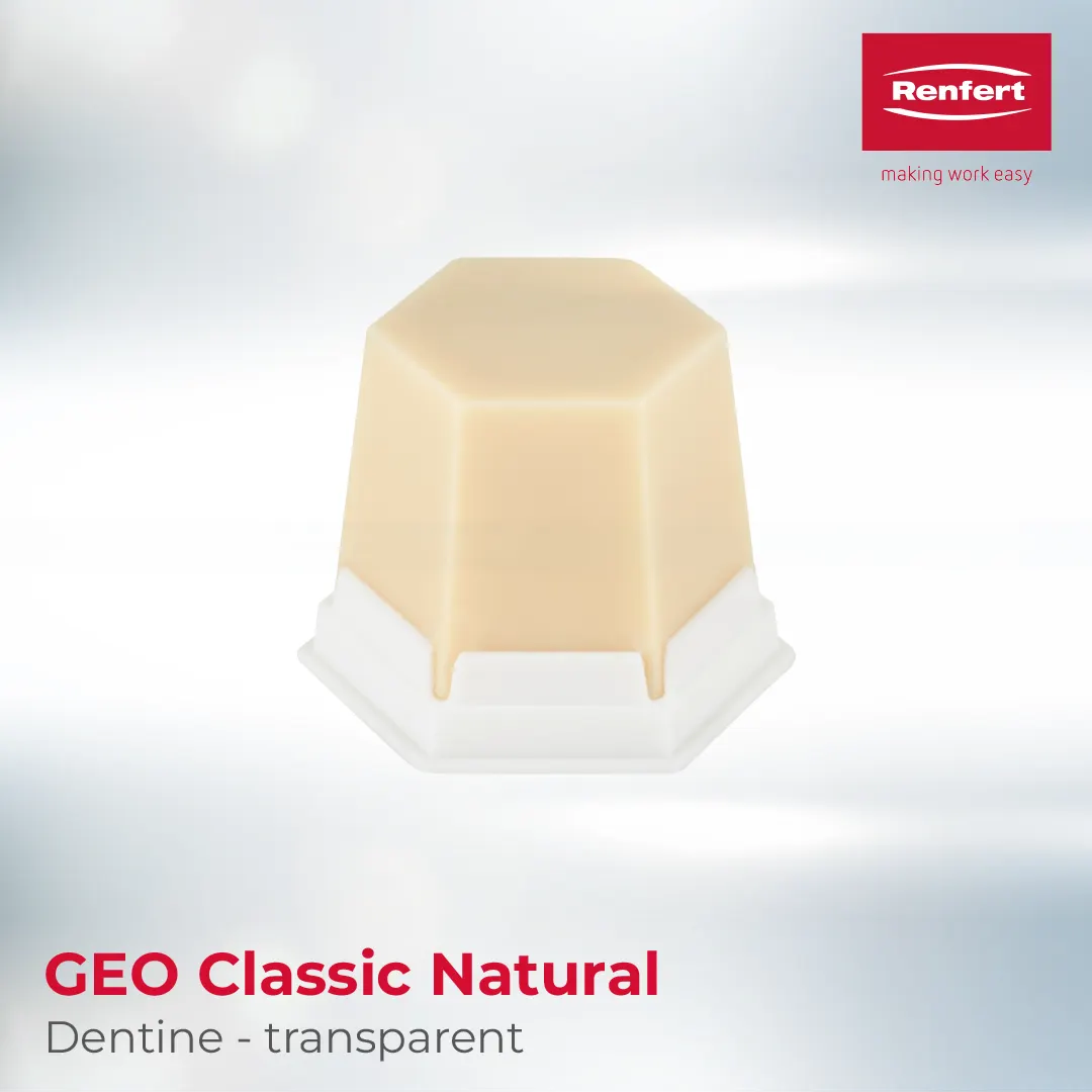 GEO Classic Natural Dentine – transparent Renfert