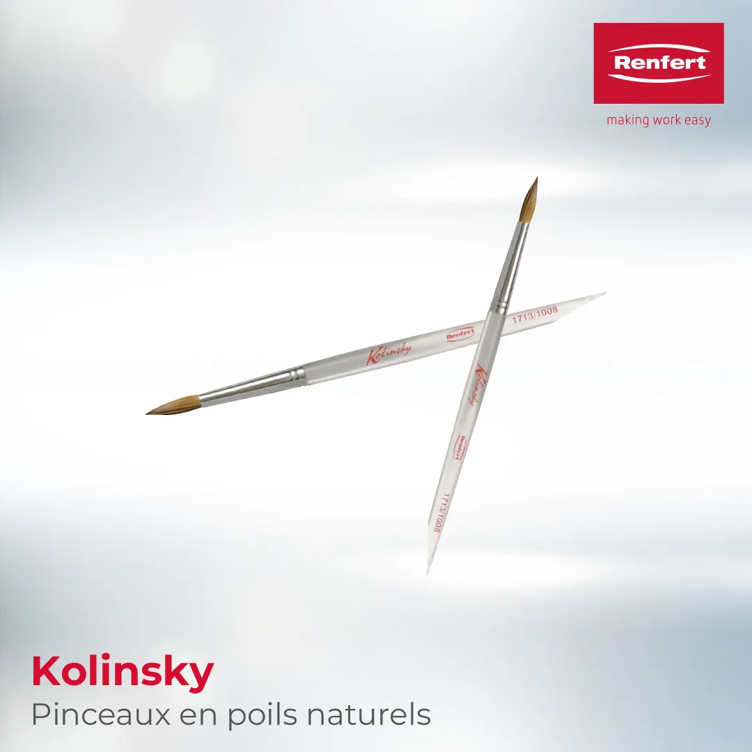 Pinceau Kolinsky Renfert