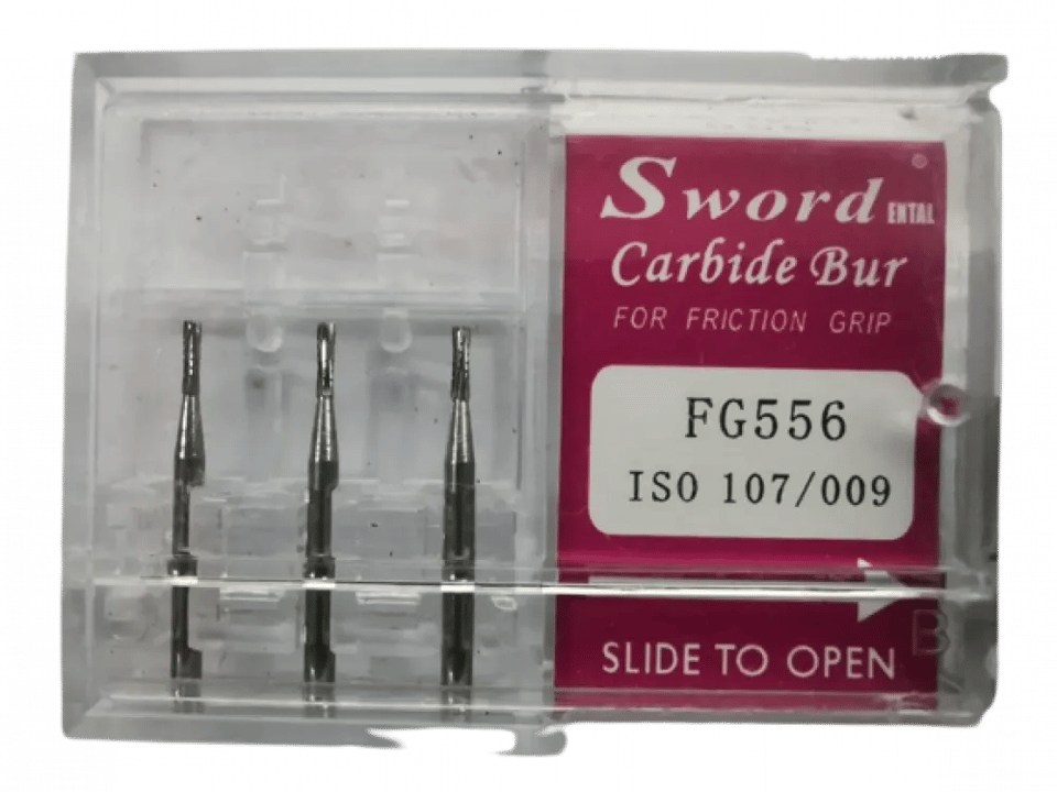 FG CARBIDE BUR SWORD ISO:107/009- (pack of 3 ) - FG556