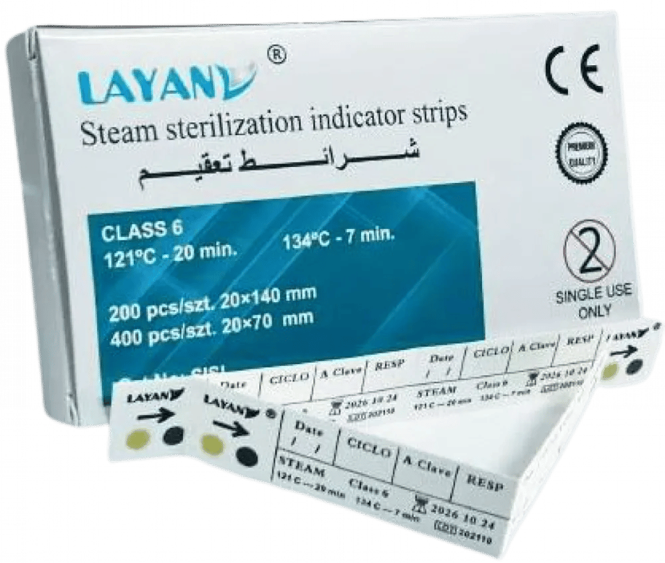 Steam Sterilization Indicator Strip, Class 6, Pack of 400 Pcs -SISI