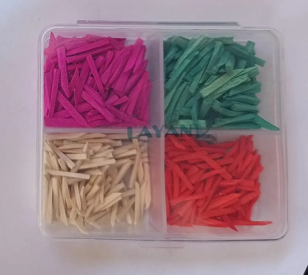 Layan Wooden Wedge, Assorted PK/400 (Assorted)/803-191/400