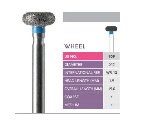 FG Diamond Bur ISO: 068/042-(pack of 5 ) - WR-13/5