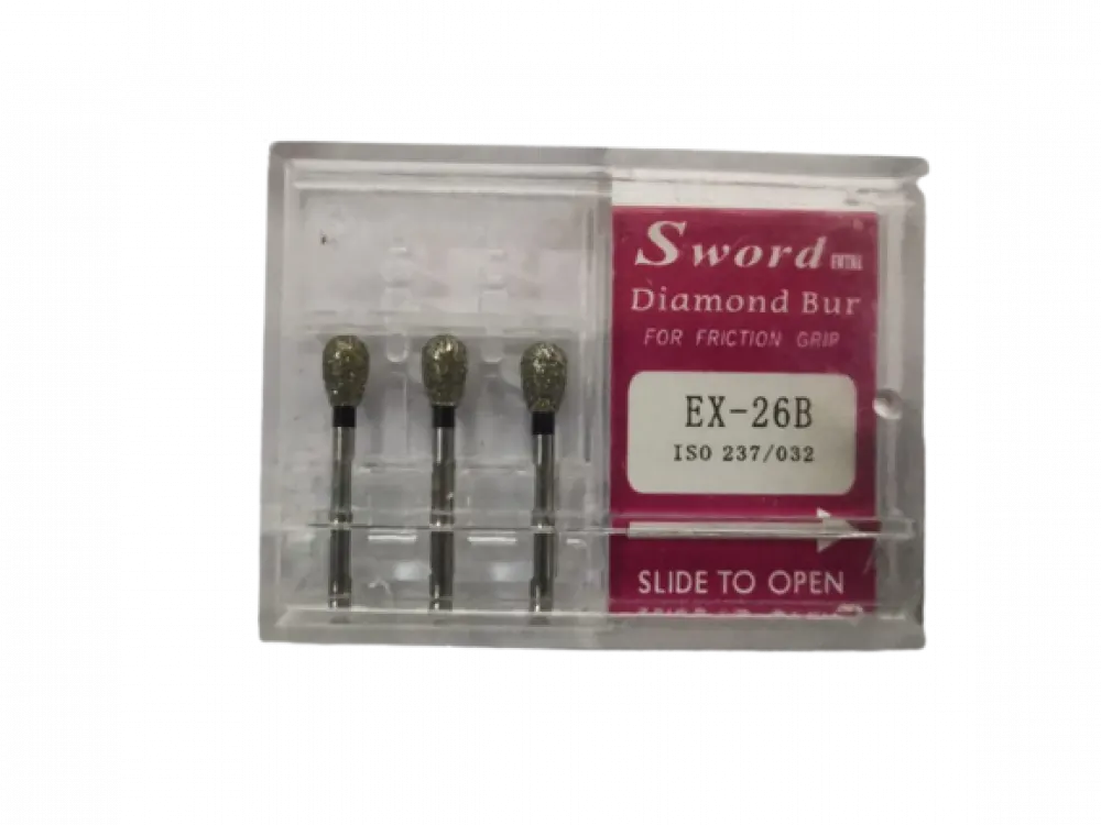 FG DIAMOND BUR ISO:237/032- PK/3- EX-26B