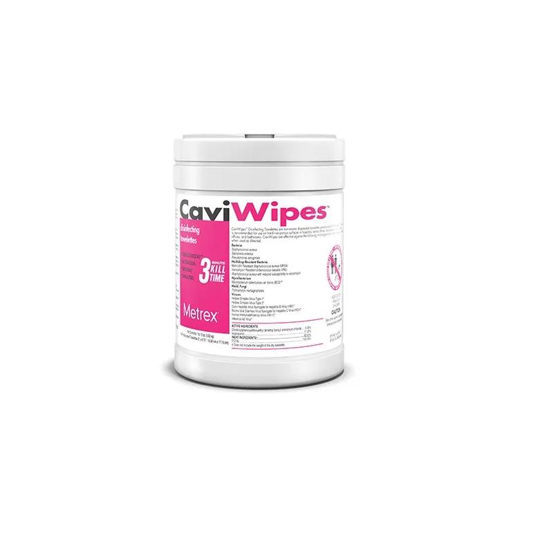 Caviwipes 6″ x 6.75” 160 towelettes