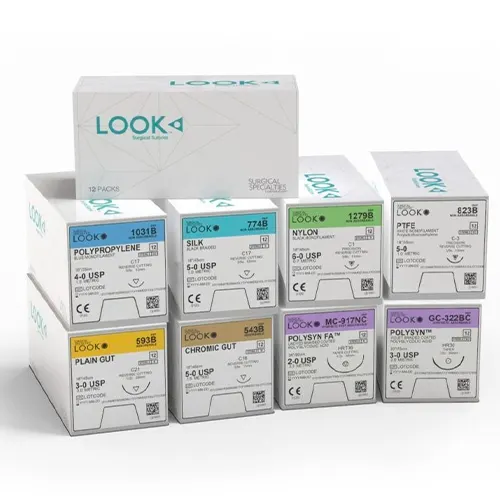 Look Chromic Gut Suture 12/Pkg
