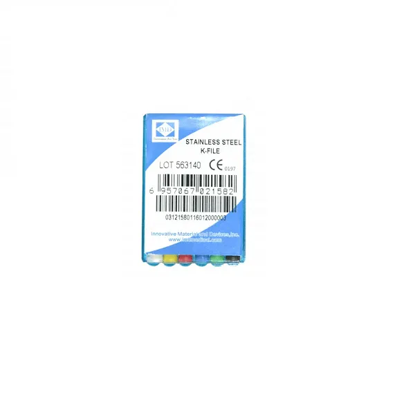 Stainless Steel K-Files | 6/Pack (IMD)