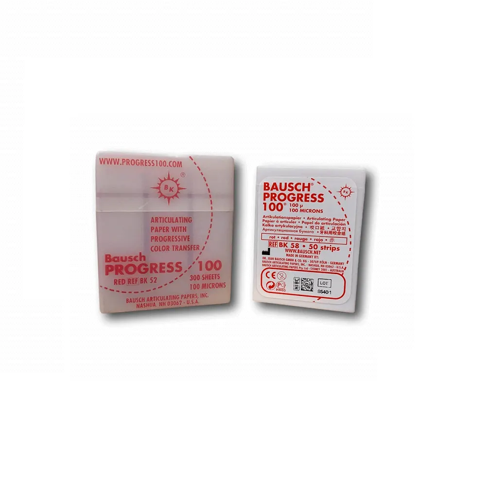 Bausch BK-52 | BK-58 Progress 100 Microns Red Articulating Paper