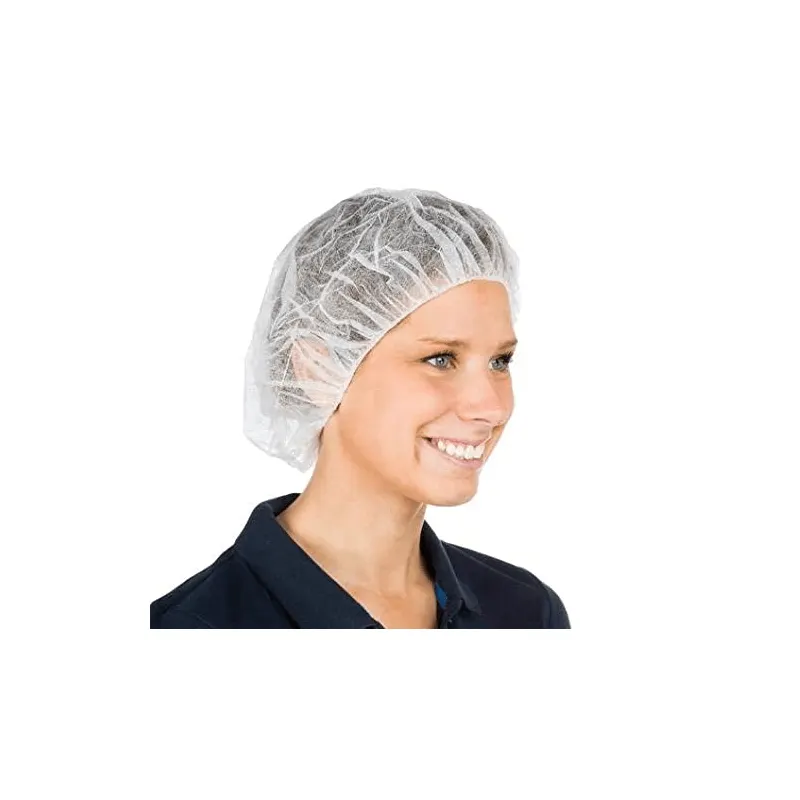 24″ White Bouffant Cap soft smooth & long-lasting | 100/box