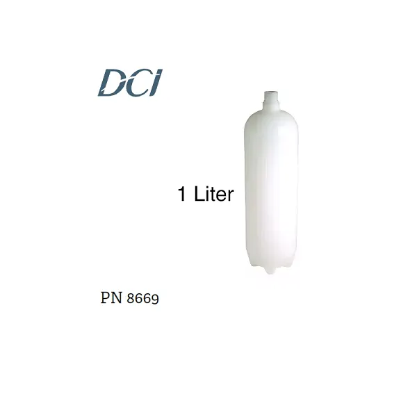 1 Liter Plastic Bottle w/Cap & Pick-Up Tube | Water System Pressure
