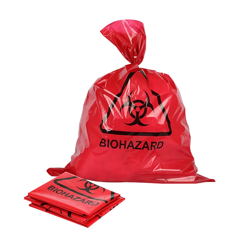 Red Biohazard Bag (Plasdent)