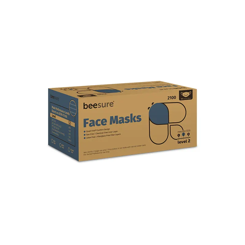 BeeSure Blue Earloop Face Mask | ASTM LEVEL 2