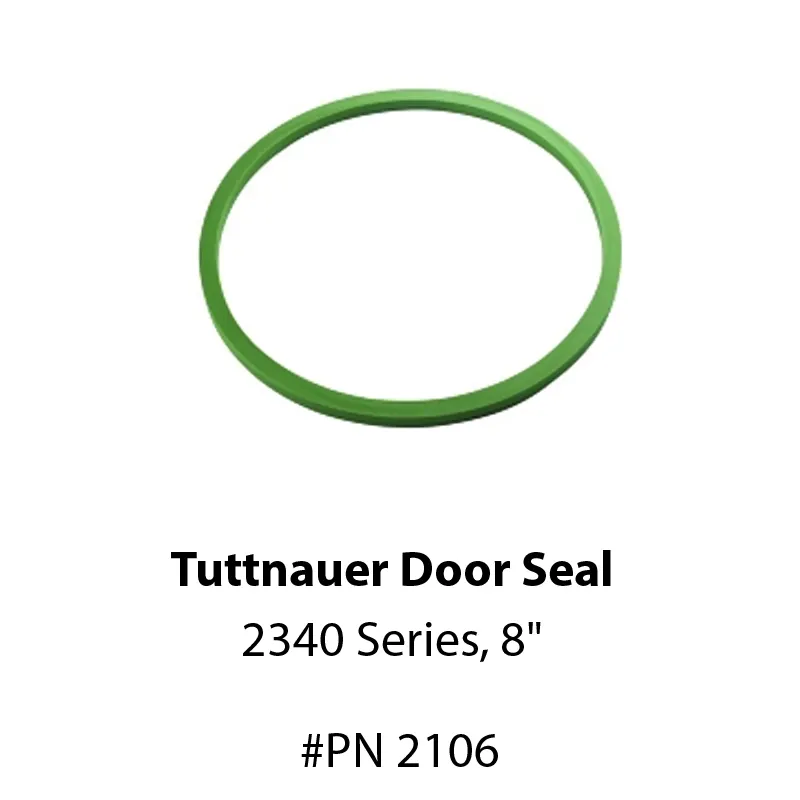 Tuttnauer Door Seal, 2340 Series, 8″