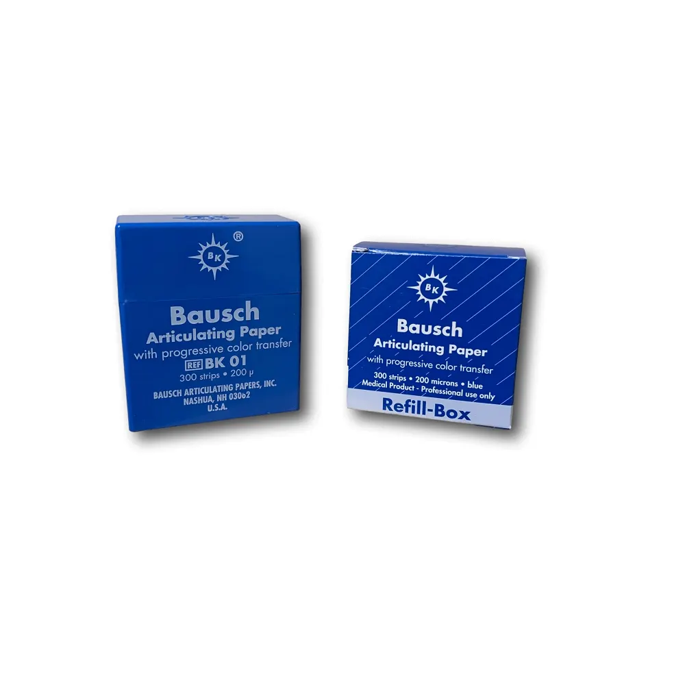 Bausch BK-01| BK-1001 Blue Articulating Paper