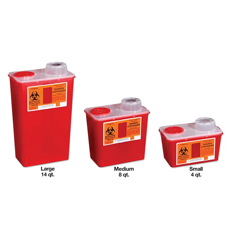 Monoject Covidien Sharps Collection Containers