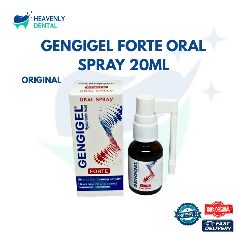 Gengigel Forte Oral Spray 20ml | Gengigel Spray | Spray Penyembuhan Jaringan Gusi dan Mulut