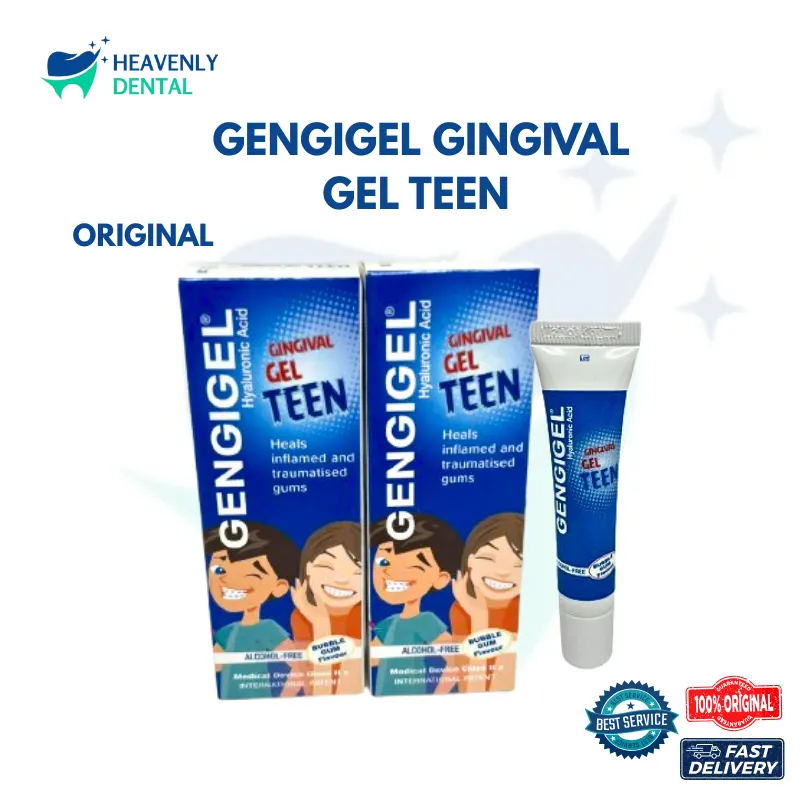 Gengigel Gingival Gel Teen Untuk Peradangan Mulut | Gingival Teen 15 ml | Gel Sariawan Peradangan Gusi