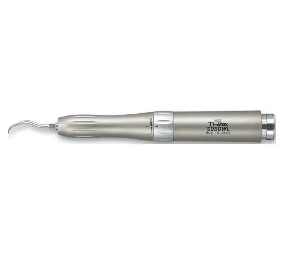 NSK Ti-Max S950WL Titanium Optic Air Scaler with Power Ring Includes 3 tips For W&H coupling
