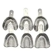 Imp.Tray Full Denture Set of 6 – Metal