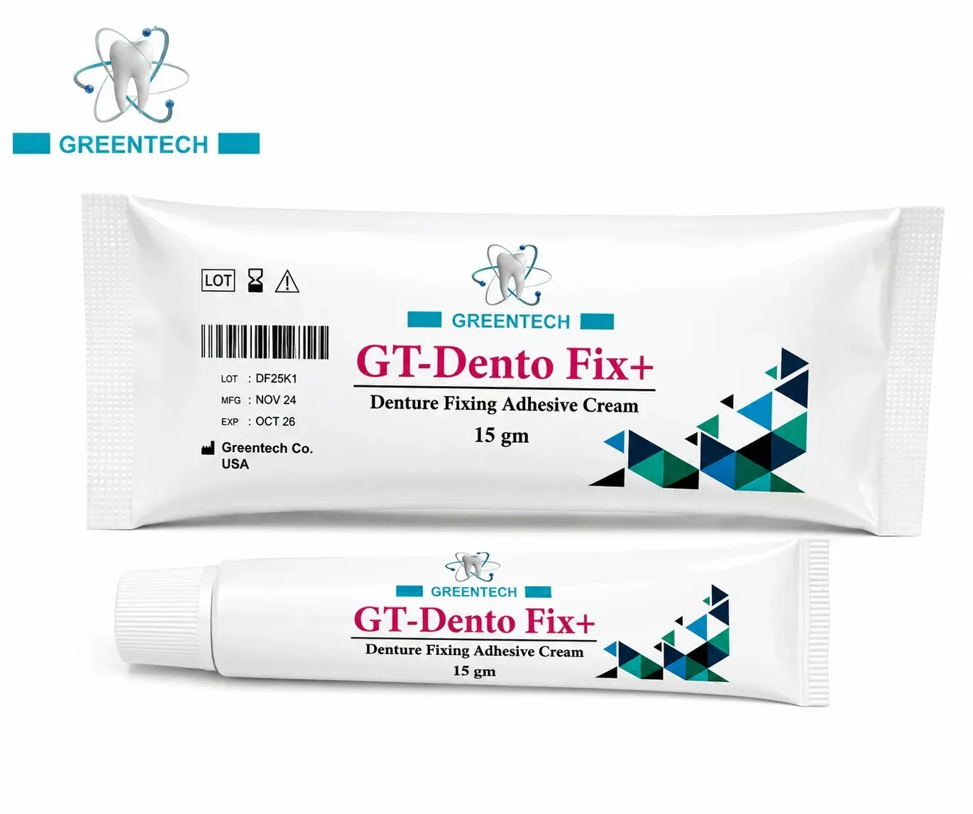 GT – Dentco Fix + Denture Adhesive Cream
