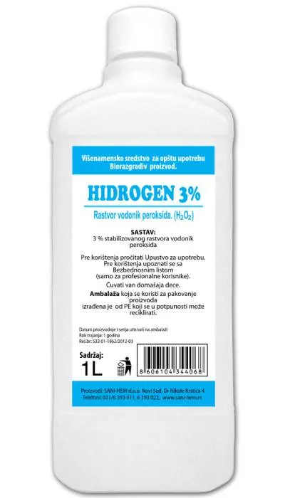 Hidrogen 3%