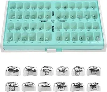 Prefabricated Stainless Steel Crowns