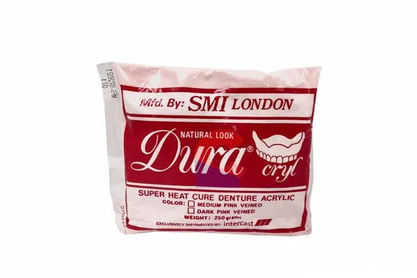 Duracryl Heat-Cure Denture Powder Pink 250g