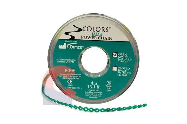 Ormco Power Chain Open Jade