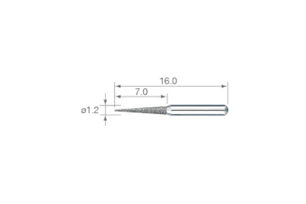 NSK Pico Diamond Burs FG- PC4ff 3’s