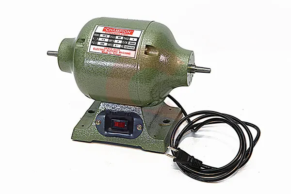 Champion Bench Grinder + Chuck Set