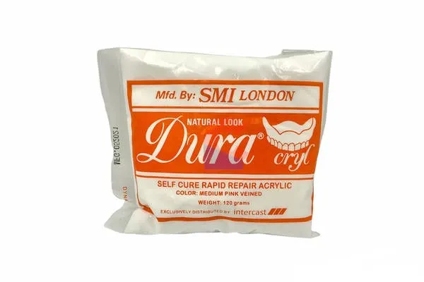Duracryl Self-Cure Denture Powder Clear 120g