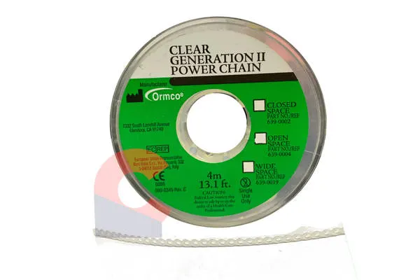 Ormco Power Chain Closed Clear