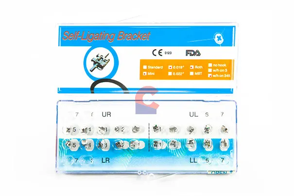 3B E1 Self-Ligating Bracket Mini Roth .018
