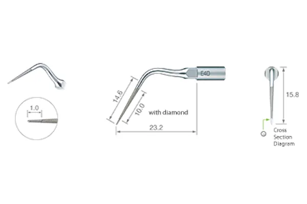 NSK E4D Varios Ultrasonic Tip
