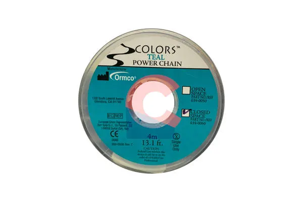 Ormco Power Chain Open Teal