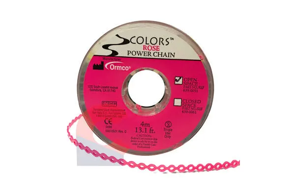Ormco Power Chain Open Rose