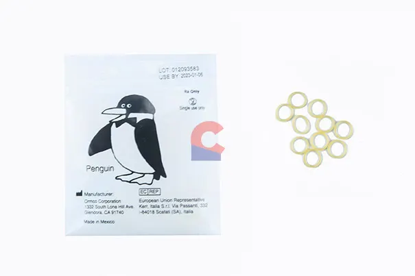Ormco Elastics Penguin- Plain 3.5oz 5/16