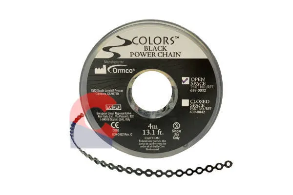 Ormco Power Chain Open Black
