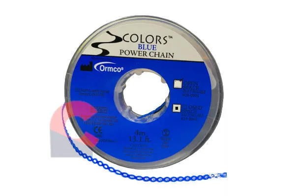 Ormco Power Chain Closed Blue