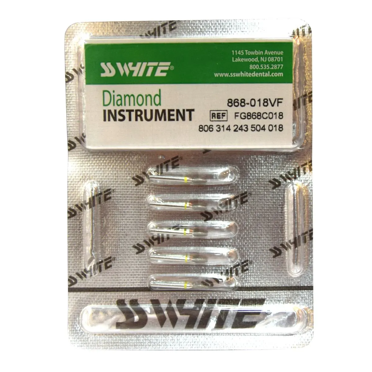 IDL DIAMOND 868-018 VERY FINE – 5 PACK (YELLOW)