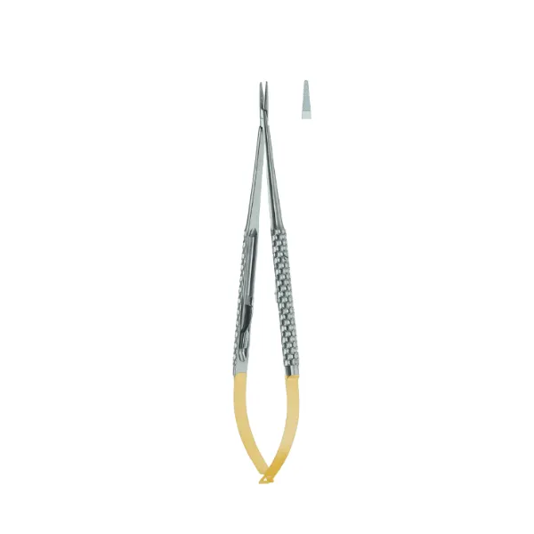Micro Needle Holder, Acutegrip,0.3mm, 14 cm